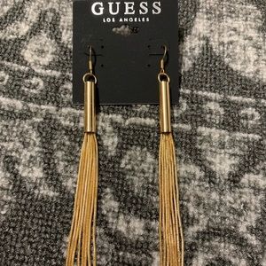 Gold earrings
